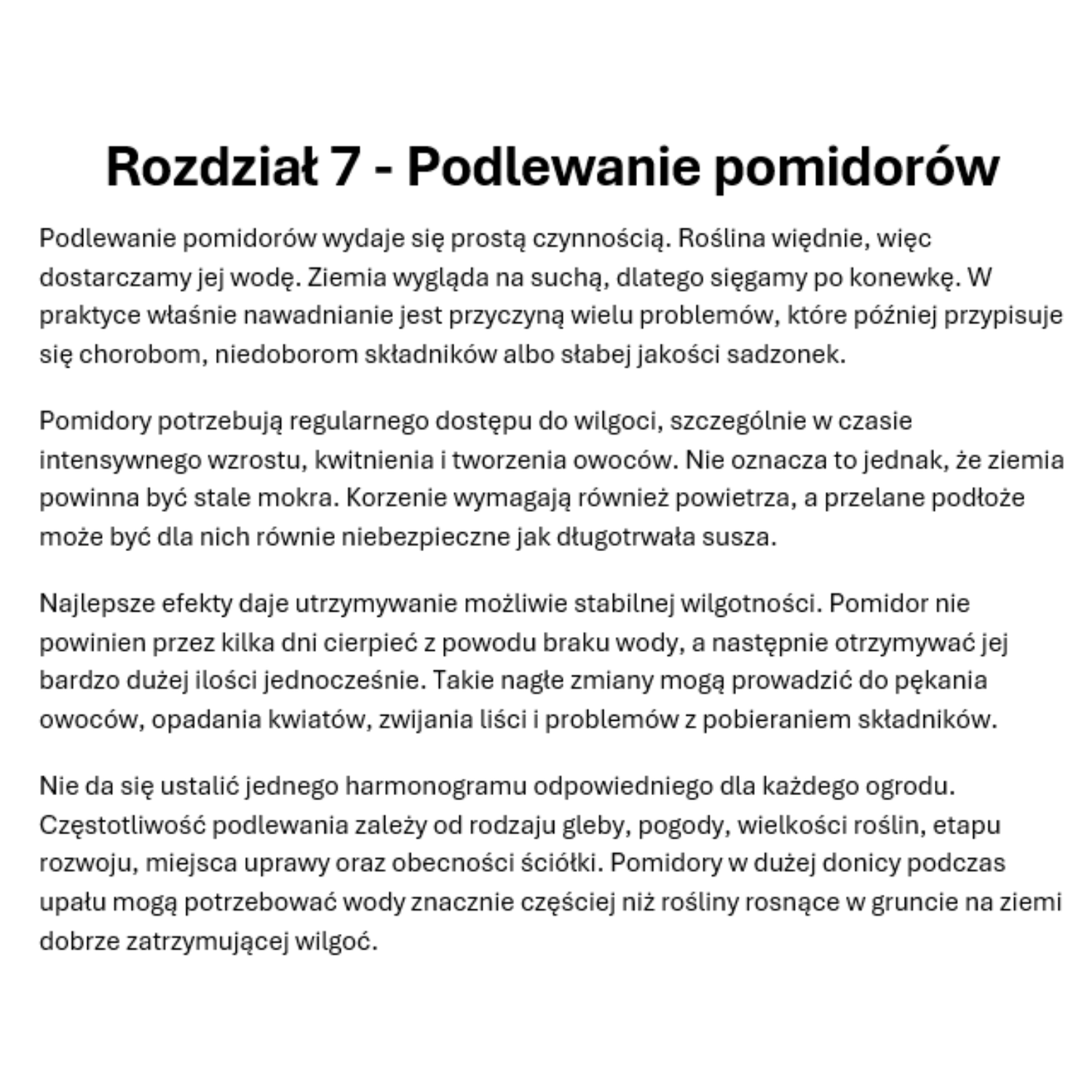 Pomidory - pełen przewodnik